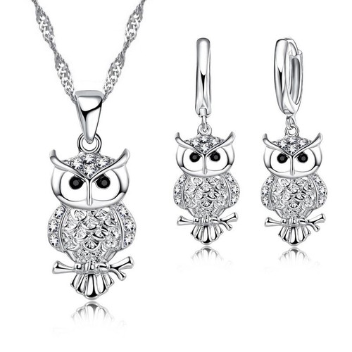 Cute owl 925 sterling - owl,