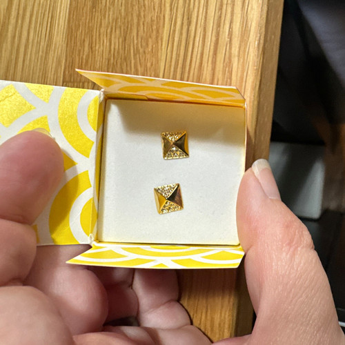 Origami owl gold square - origami,