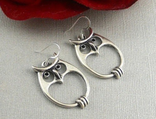 Pair cute hollow owl - 1,