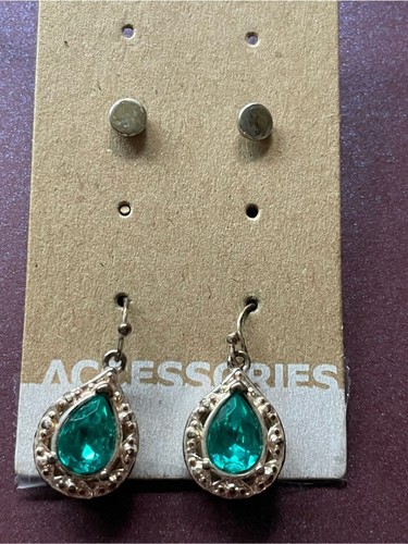 Fashion jewelry green - jewelry, teardrop