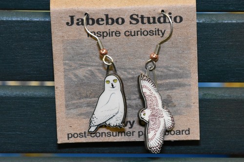 Jabebo earrings snowy - earrings,