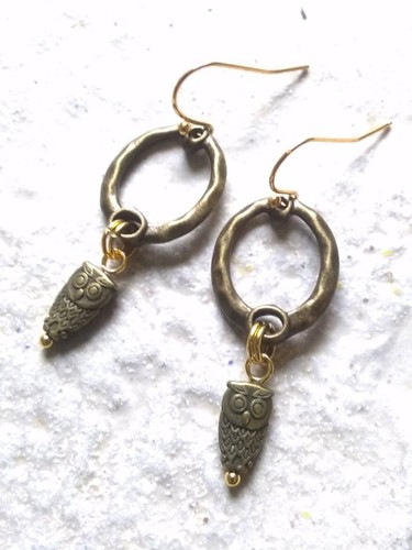 Handmade bronze owls - handmade!,